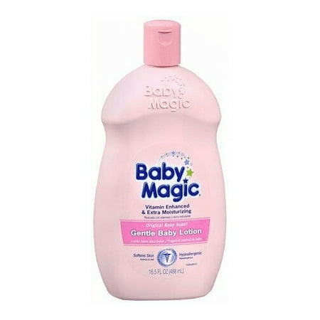 Baby Magic Gentle Baby Lotion Original Baby Scent 16.50 oz (Pack of 12)