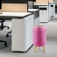 thumbnail image 3 of SUSLAS Trash Can with Motion Sensor, Touchless Automatic Lid and Waterproof Design, Smart Waste Bin for Bathroom Kitchen, 2.6 Gallon Plastic,Pink, 3 of 13