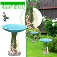 thumbnail image 2 of Home Decor Outdoor Garden Decoration Garden Decoration Bird Feeder Resin Animal Ornaments, 2 of 9