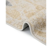 Unique Loom Sumter Collection Area Rug - Rhett (2 x 6 1 Runner Yellow/Gray)