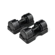Set of Two NordicTrack 55 lb. Adjustable Dumbbells