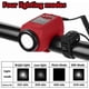 thumbnail image 2 of 2025 Newest Electric Bike Horn Bicycle Light 2 in 1; 110dB Bicycle Horn 5 Sound, 2 of 5