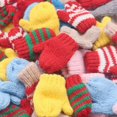 thumbnail image 2 of 5Pcs/Pack Cotton Knitting Mini Gloves For Hat Clothing Home Decorative Crafts DIY Handmade Make Earrings Pendant Gift Excipients, 2 of 4