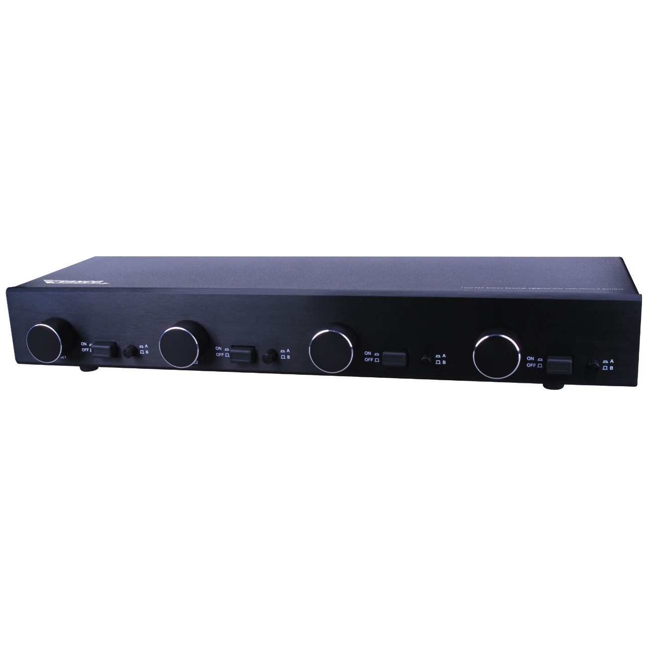 4 channel speaker selector with volume control