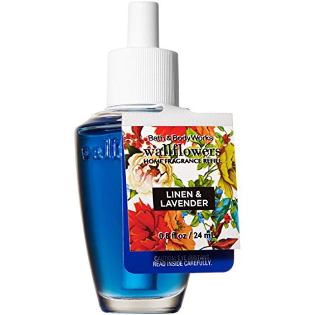 bath and body works wallflowers fragrance refill flower edition (linen