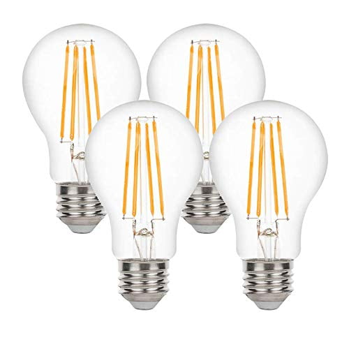 5W LED A19 Light Bulb 40W Equivalent Warm White 2800K 500 lumen E26 UL Listed S 