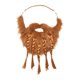 thumbnail image 1 of Disfraz de barba falsa, novedad, bigote falso para carnaval, Halloween y festividades. cinco trenzas, 1 of 9