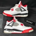thumbnail image 3 of Ni - ke Size 8 - Ni - ke Air Jordan 4 Retro OG Fire Red 2020 Men's Shoes - Ships Now, 3 of 5
