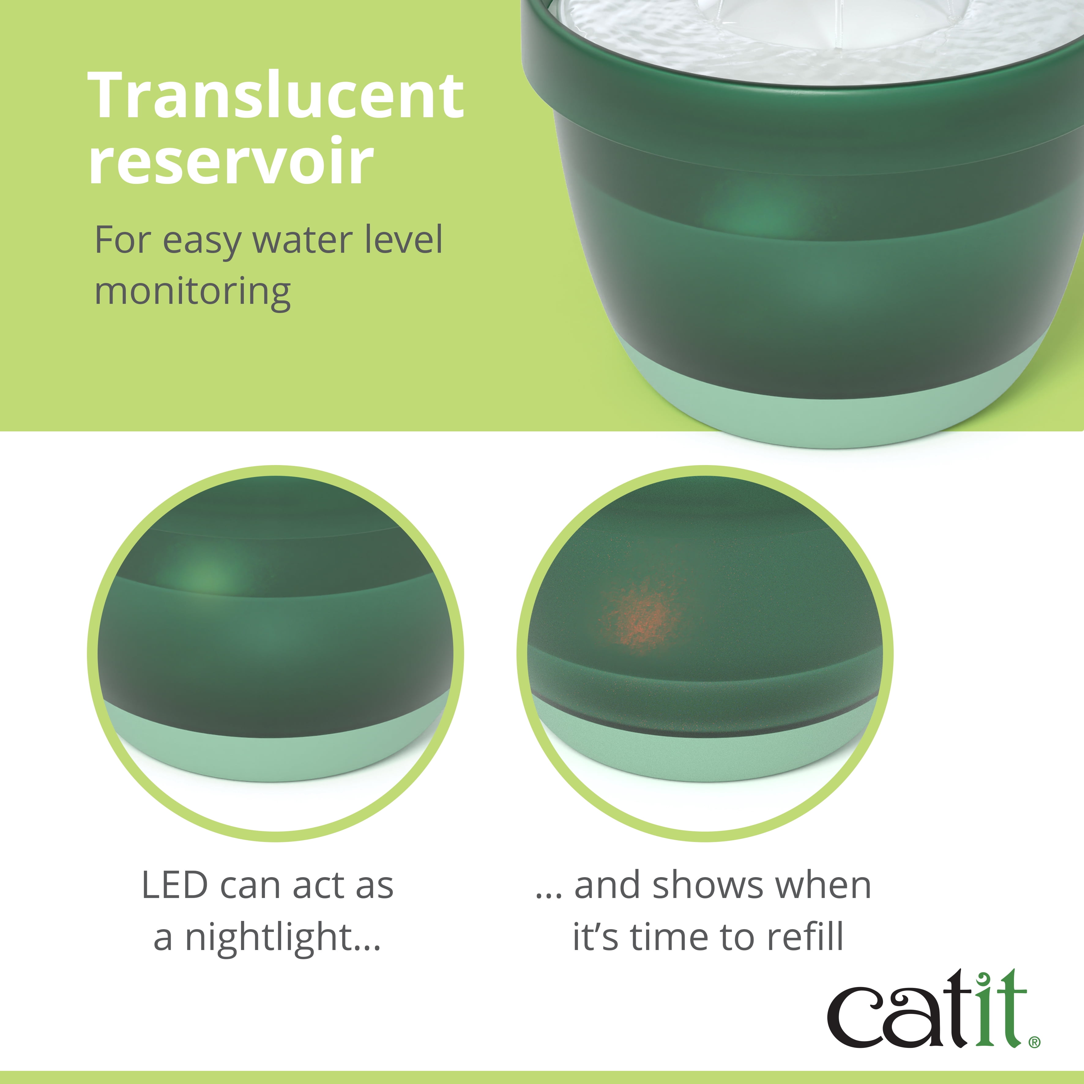 Catit Flower Fountain®, 2L (70oz)