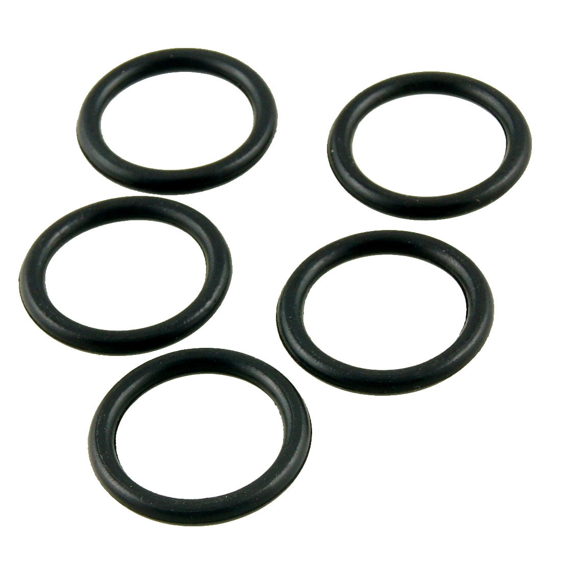 Unique Bargains 25mm Outside Dia. Mechanical Rubber O Ring Oil Seal Gaskets Black 5 Pcs