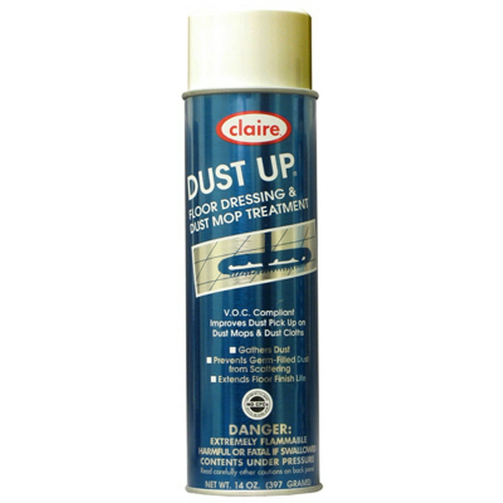 14 OZ Dust Up Mop Treatment Attracts & Holds Dust Soils & Debris Like