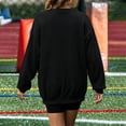 thumbnail image 5 of Football Sweatshirts for Women Game Day Print Sweatshirt Team Fan Clothes, 5 of 7