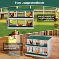 thumbnail image 4 of GloryStar Chicken Nesting Box with Large Vented Hole – Metal Egg Laying Boxes with Organized Compartments for Chickens That Support Everyday Egg Collection in the Coop and Provide a User-Friendly, 4 of 7
