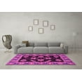 thumbnail image 3 of Ahgly Company Indoor Rectangle Oriental Pink Traditional Area Rugs, 5' x 7', 3 of 4
