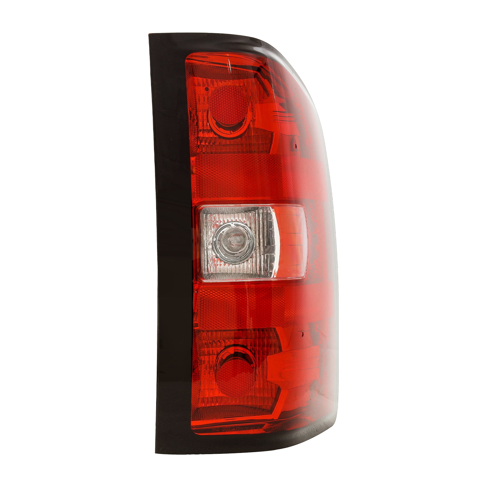 HOUGEET Tail Lights Assembly for Chevy Silverado 1500 2500 3500 2500HD 3500HD 2007-2014 Rear Brake Turn Signal, Black border, Rear Left Drive Side
