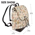 thumbnail image 2 of Balery Vintage Nautical Mochila de Cuero para Mujeres, Gran Capacidad, Bolsa de Viaje Multifuncional, Mochila de Cuero y Bolsa de Hombro para Mujeres, 2 of 4