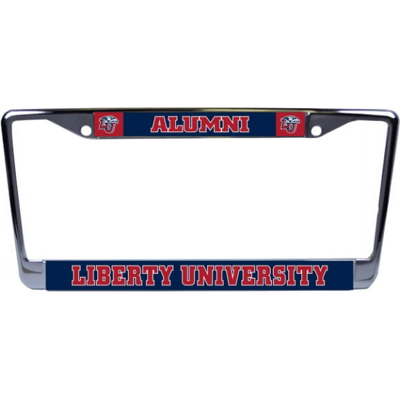 Liberty University Alumni Chrome License Plate Frame