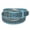 Light Blue, variant on CTM Leather Western Embossed Belt with Removable Buckle