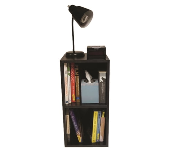 Dormco The Cube Nightstand Black Walmart Com Walmart Com