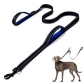 thumbnail image 1 of DDSColour Heavy Duty Dog Leash - 5ft 6ft Long, Double Traffic Handle Reflective - Suitable for Medium to Large Dogs - Strong, Training Nylon Leash, 1 of 3