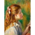 thumbnail image 3 of Renoir, Pierre-Auguste 19x24 Black Modern Framed Museum Art Print Titled - Reading 1892, 3 of 5