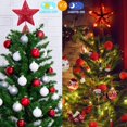 thumbnail image 2 of Decoración con forma de estrella de Navidad Aoriher, 20 luces, 25 cm, con LED rojo, 2 of 7