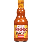Frank's RedHot Kosher Nashville Hot Wings Sauce , 12 fl oz Bottle
