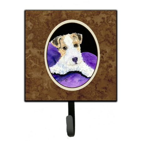 

Carolines Treasures SS8971SH4 Fox Terrier Leash or Key Holder 7Hx4.25W multicolor