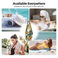 thumbnail image 7 of Cotton Bath Towels for Bathroom - Yellow tulips Microfiber Quick Dry Towels for Body Bath Sheets, Personalized Beach Towel, Soft Shower Towels for Travel Home Beach 27*55in, 7 of 7