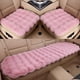 thumbnail image 2 of Cojín de asiento de coche de felpa, universal, cálido, para invierno, protector de silla de coche ultra suave, accesorios para el interior del coche, 2 of 5