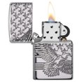 thumbnail image 6 of Zippo Patriotic Design High Polish Chrome Pocket Lighter, 6 of 8