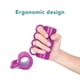 thumbnail image 3 of Ejercitador de mano para apretar con 4 dedos fortalecedor para apretar con 4 dedos color morado para entrenamiento de fuerza ANGGREK Otros, 3 of 8