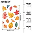 thumbnail image 2 of FORMRS 1-Subject Spiral Notebook 8" x 5" College Ruled 60 Refillable Sheet A5 Hard Cover, 2 Pack, Blue Leaves, 2 of 7