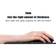 Extended Mousepad L Non-Slip Rubber Base Textured Weave Gaming Mouse Pad, Black \u2013 34.65x12-Inch Desk matt for Desktop