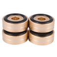 thumbnail image 4 of 12PCS Turntable Isolation Feet Pads Aluminum Speaker Spikes Stand Foot Cones Base Mat for Audio Sound Amplifier, 4 of 8