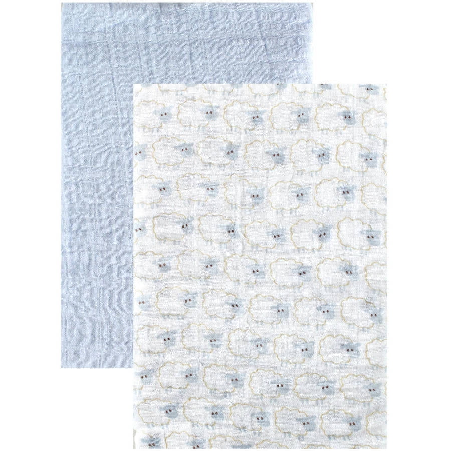 baby girl muslin swaddle blankets