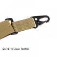 thumbnail image 5 of 1Pc Three-point Multi-purpose Strap Diagonal Strap for Outdoor Camping Hiking Brown, 5 of 6