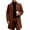 Coffee, variant on Winter Coats for Men Lapel Single Breasted Button Down Pea Coat Business Office Work Trench Coat Overcoat