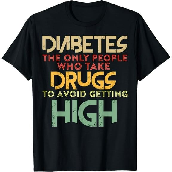 T1D Diabetic Type 1 Diabetes Awareness Men Women Kid T-Shirt