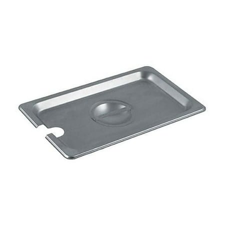 Update International Fourth Size Notched Pan Cover Silver 78341