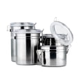 thumbnail image 1 of Bocal en Acier Inoxydable Scellé pour Café Sucre Thé Conteneur de Stockage Alimentaire, 1 of 2