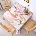 thumbnail image 5 of 60x60 Inch Waterproof Square Tablecloth, Thickened Polyester Table Cover for Dining & Parties, Floral Print, 5 of 6