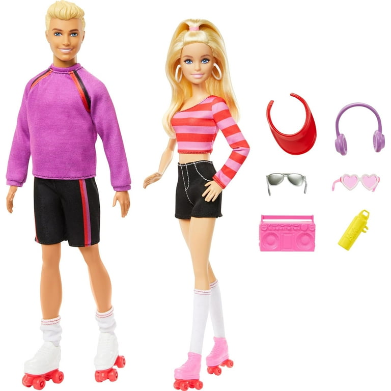 Ken & Barbie Fashionista Dolls 65th Anniversary 2pk