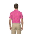 thumbnail image 2 of Birdie Bound Men's & Big & Tall Men'sTaco Tuesday Print Polo Sizes LT to 4XLT, 2 of 5