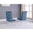 thumbnail image 4 of White Marble 7 piece Dining Set with Silver Stainless Steel Base, 4 of 4
