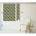 thumbnail image 5 of Ambesonne Skull Peel & Stick Wallpaper for Home, Greenish Head Bones and Roses, 13"x72", Coconut and Pale Sage Green, 5 of 5