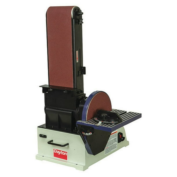 DAYTON 35GW71A Disc Sander,Cast Iron Table,3/4 HP