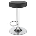thumbnail image 4 of Ramses 29-inch Adjustable Bar Stool Chrome and Black, 4 of 8