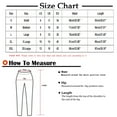 thumbnail image 2 of HAPIMO Cotton Linen Capri Cuff Pants for Women Gradient Floral High Rise Trousers Tube Petal Leisure Loose Trendy Clothes Retro Brown S, 2 of 7
