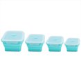 thumbnail image 2 of Silicone Lunch Box Set, Portable Lunch Box, Microwave Ovens Bento Box, Fruit For Food, 2 of 8